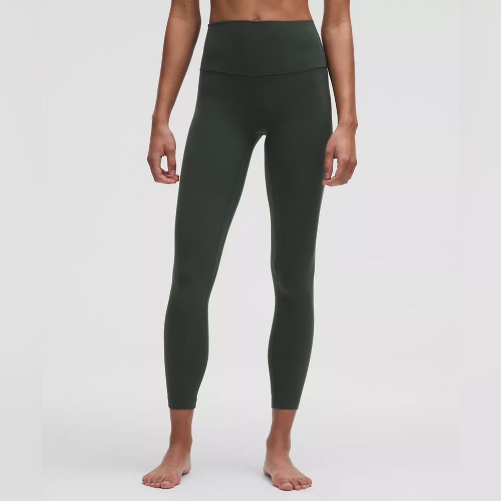 lululemon athletica High-Rise Dark Green Leggings